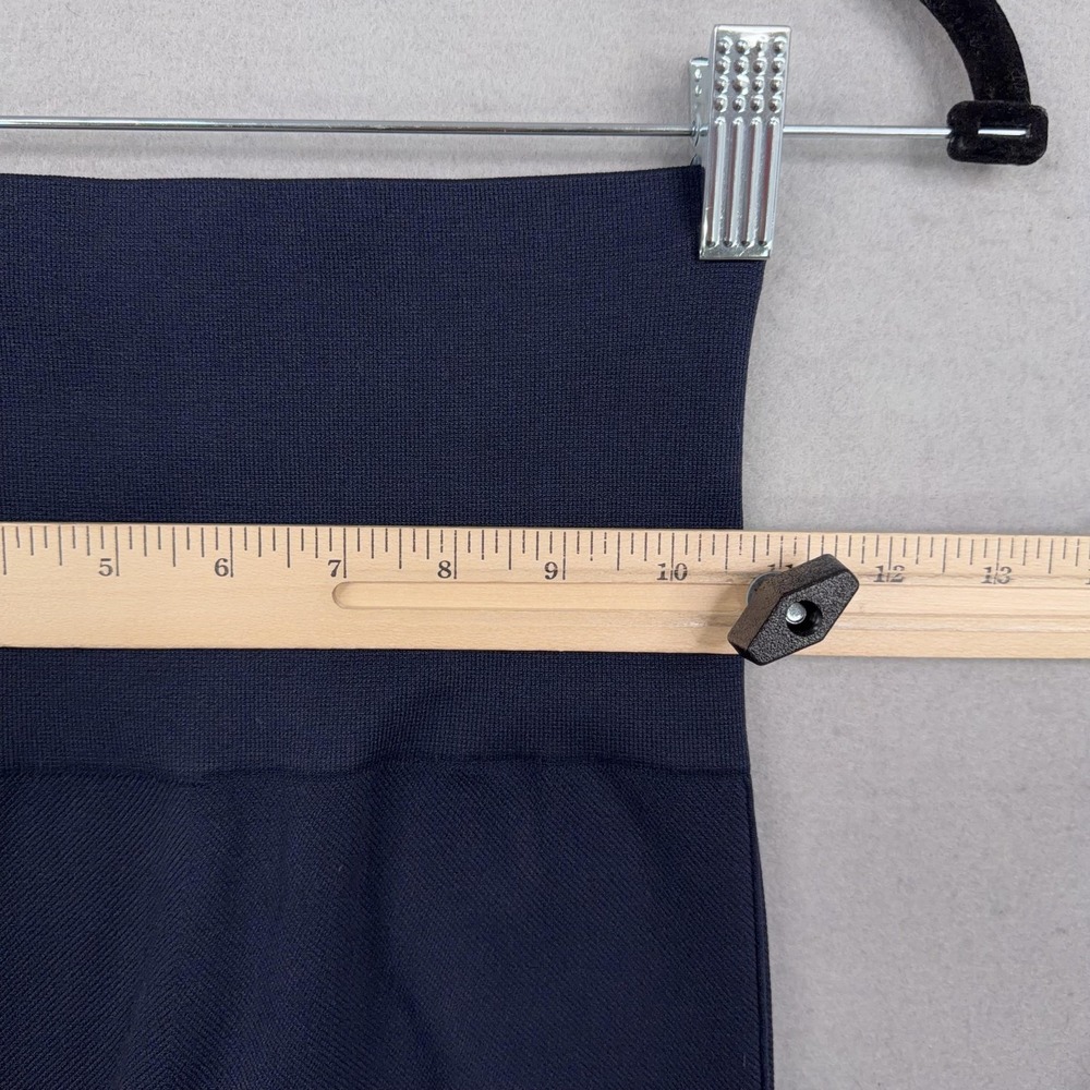 Spanx Leggings Pants Womens Small Navy High Waist Shaping Tummy Control - Picture 9 of 14